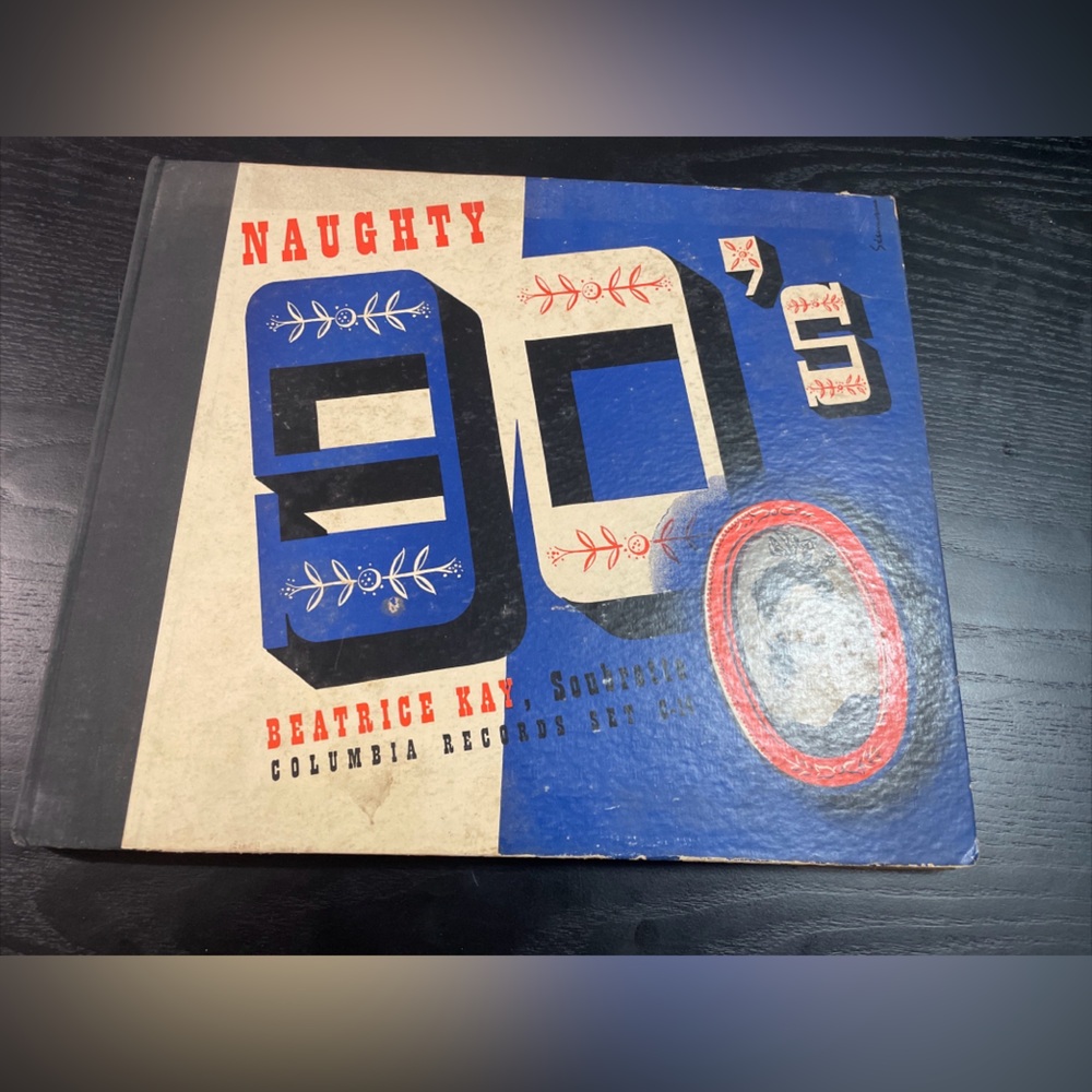 Beatrice Kay Soubrette 78rpm 10-inch Columbia Records Set #C-14 “Naughty 90's”